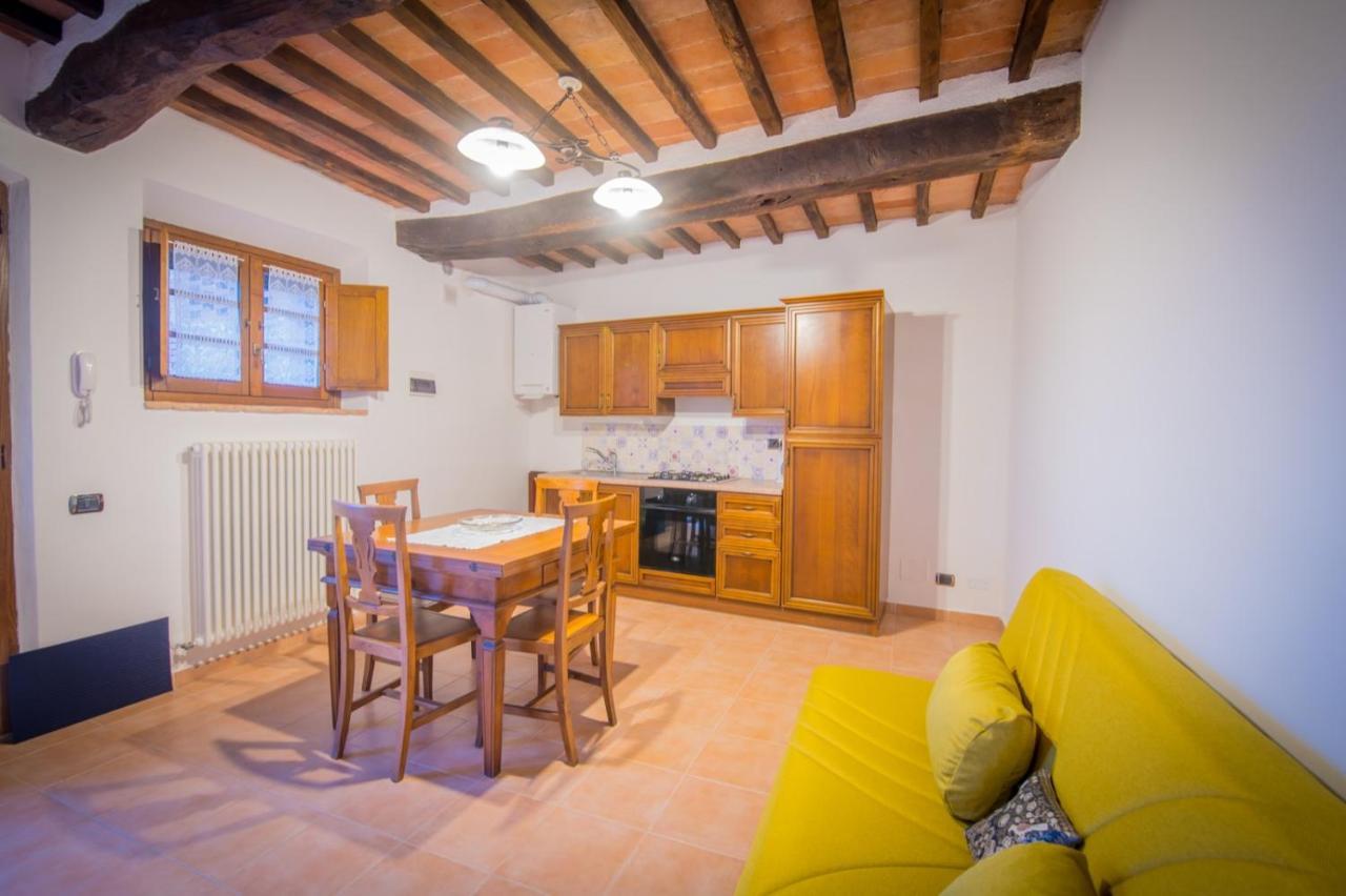 アッシャーノUlivo-Chianti Charming Flat With Private Parking!アパートメント エクステリア 写真