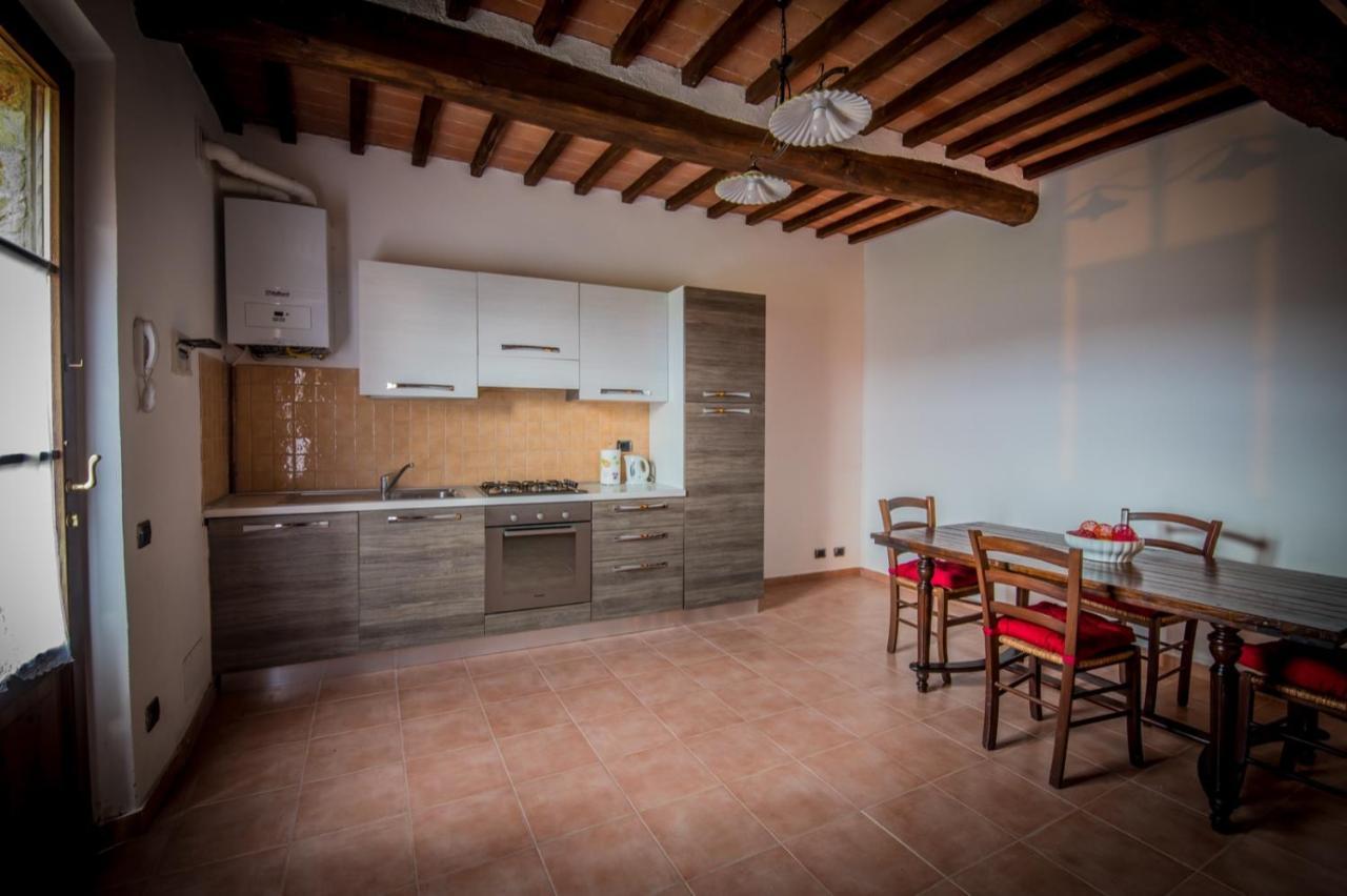 アッシャーノUlivo-Chianti Charming Flat With Private Parking!アパートメント エクステリア 写真