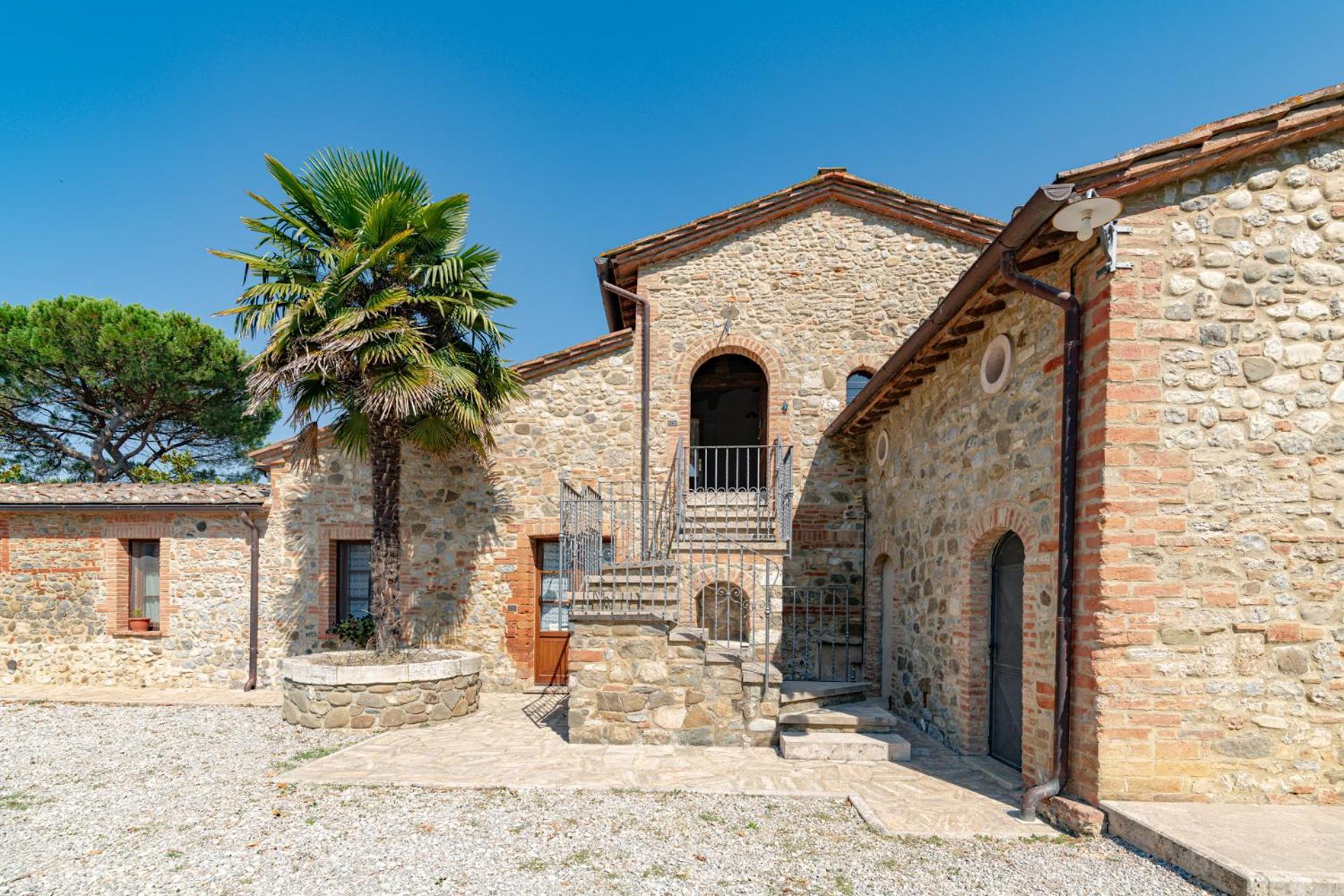 アッシャーノUlivo-Chianti Charming Flat With Private Parking!アパートメント エクステリア 写真